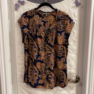 Daniel Rainn Bernal Split Neck Blouse